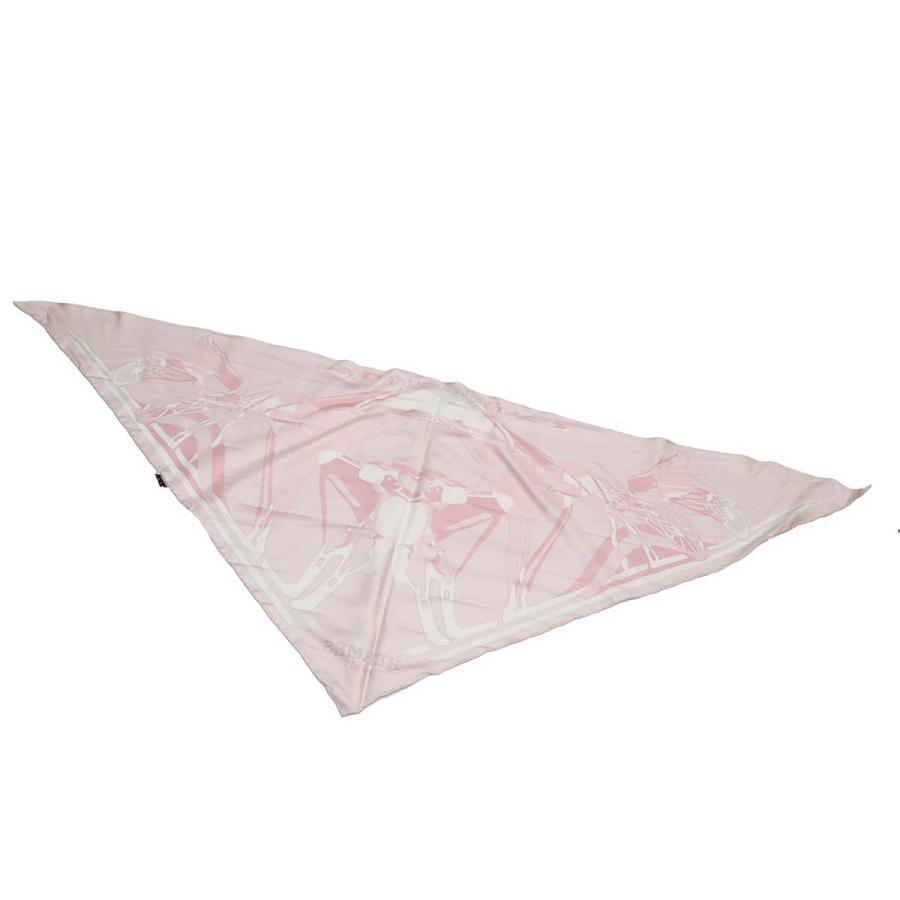 HERMESエルメス ポワントゥ CALECHE ELASTIQUE スカーフ HERMES スカーフ トライアングル ポワントゥ CALECHE ELASTIQUE