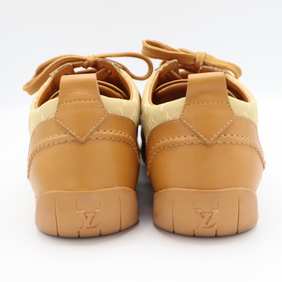 質屋 LOUIS VUITTON ルイヴィトン スニーカー モノグラム GO1014 37 1