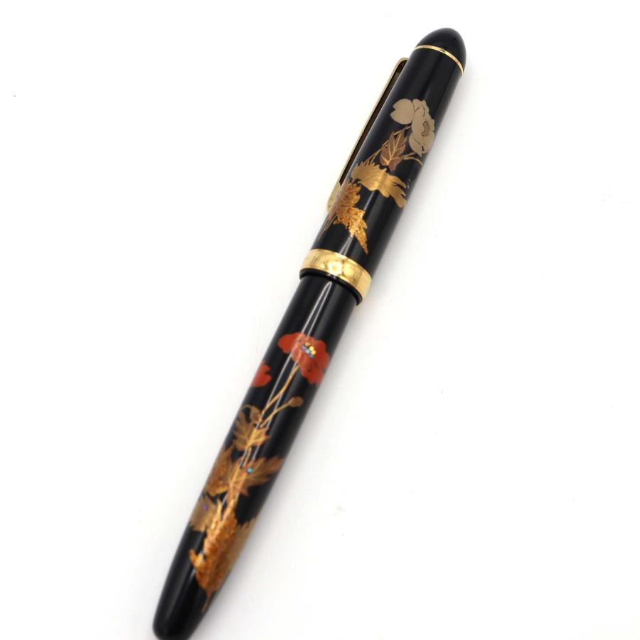 美品　PLATINUM プラチナ 万年筆 #3776 蒔絵 筆記未確認 質屋 未使用 PLATINUM プラチナ 万年筆 3776 18K 蒔絵 香宛 加賀蒔絵