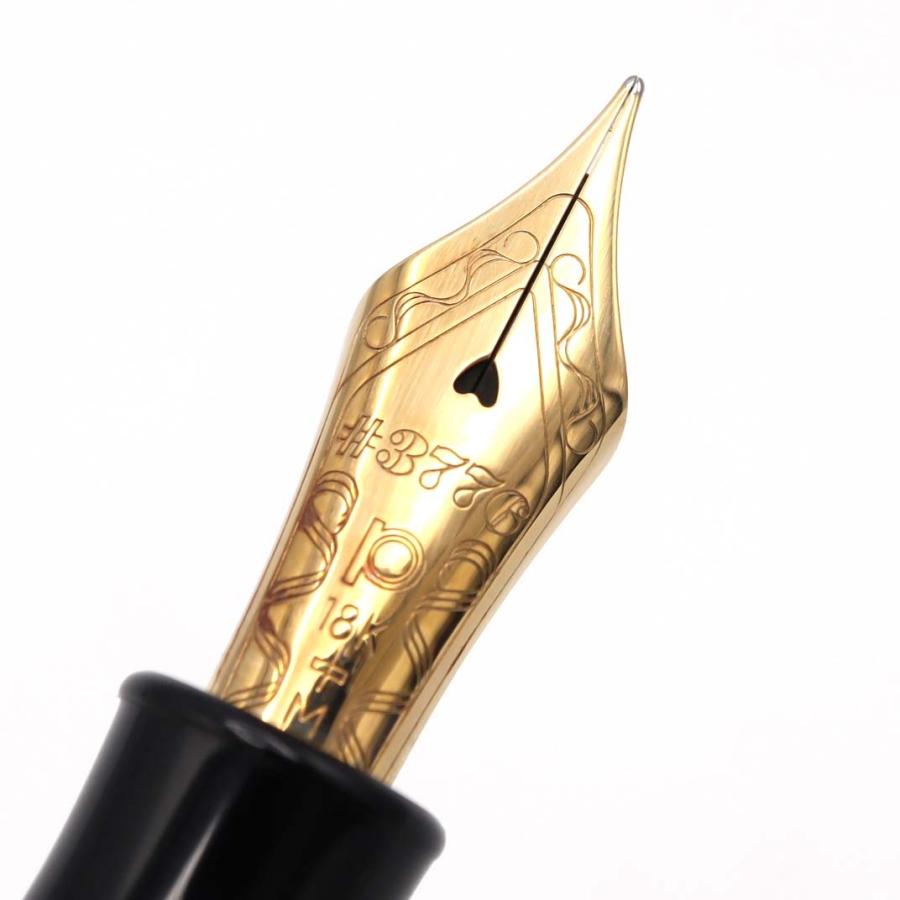 質屋 未使用 PLATINUM プラチナ 万年筆 3776 18K 蒔絵 香宛 加賀蒔絵