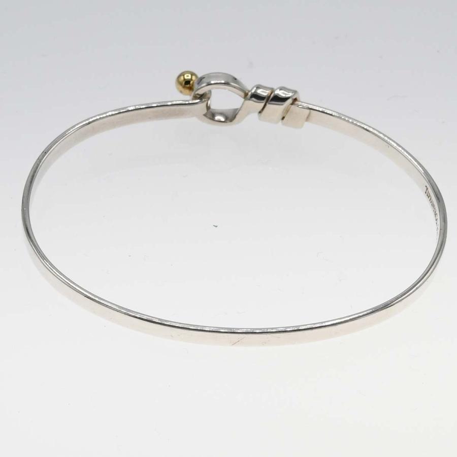 質屋 TIFFANY&Co. ティファニー ブレス バングル フック&アイ 750 925