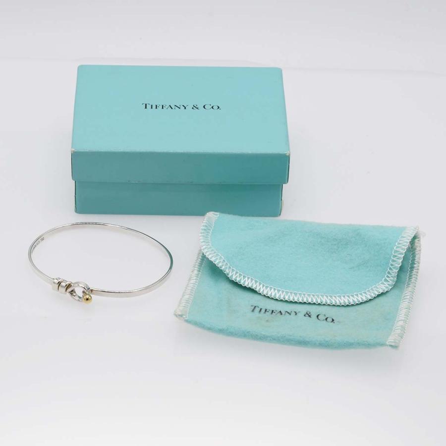 質屋 TIFFANY&Co. ティファニー ブレス バングル フック&アイ 750 925