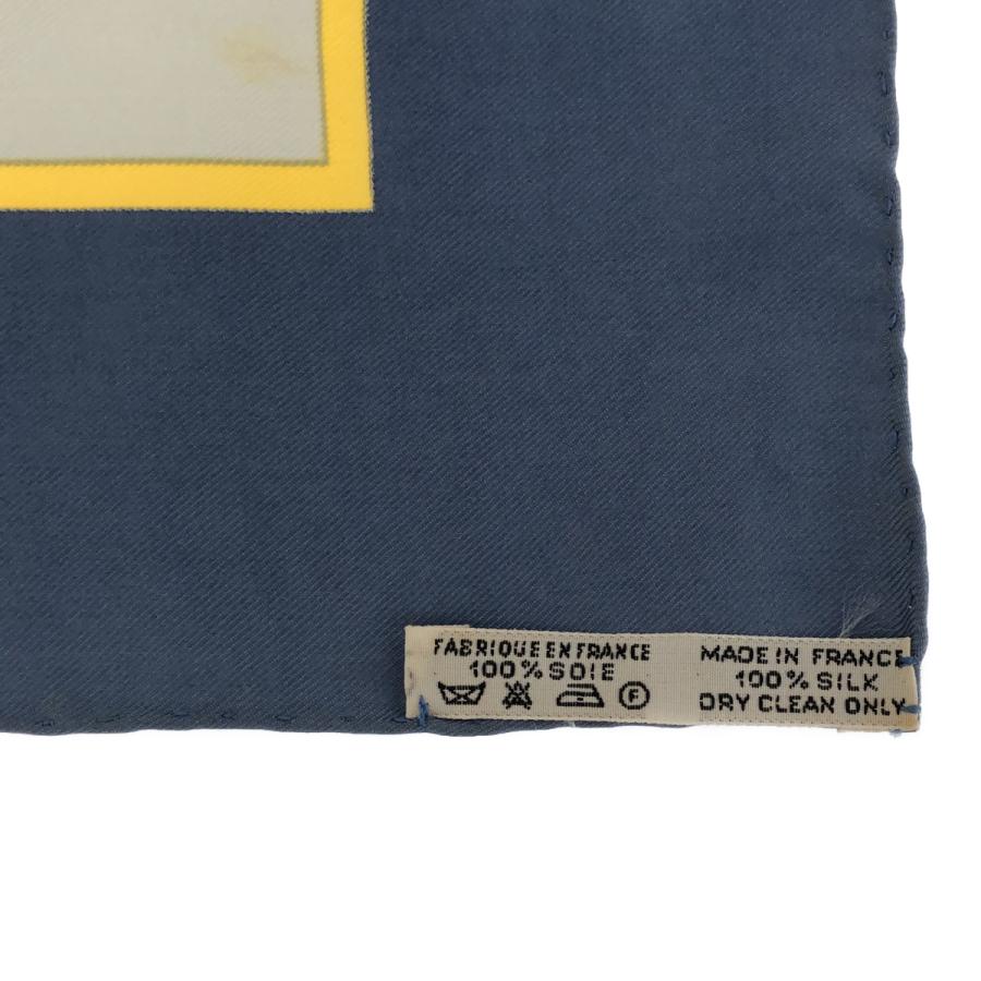 HERMES エルメス カレ90 Les haras nationaux HERMES Carre 90 LES Haras Nationaux Silk Scarf Navy W 90cm