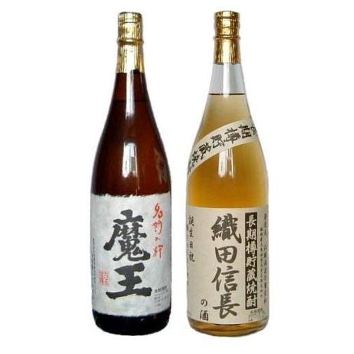 超入手困難！【芋焼酎魔王1.8L・名入れ長期樽貯蔵1.8Lセット】在庫限り！