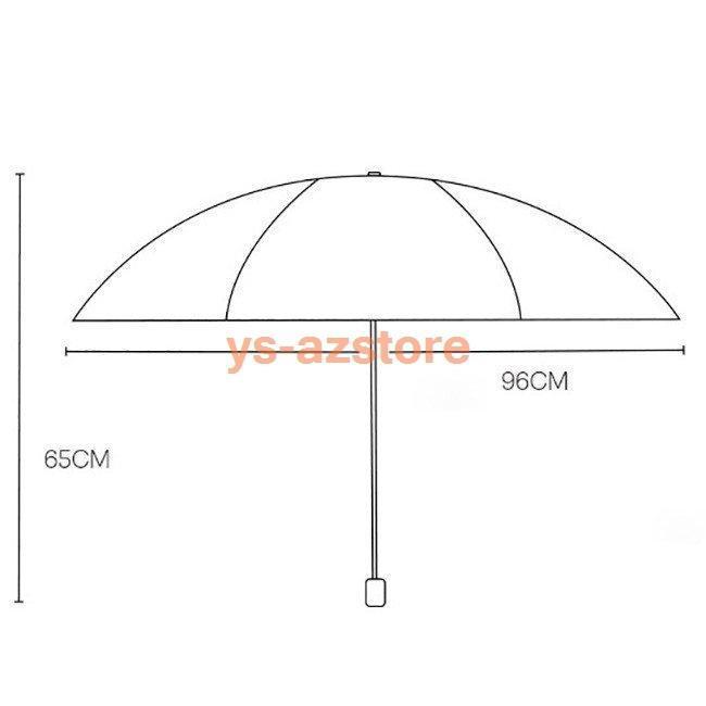 父の日 8本骨 手動開閉 折りたたみ傘 レディース かさ 傘 日傘 完全遮光 携帯用 雨傘 折り畳み傘 UVカット 軽量｜miinagolferstore2｜07