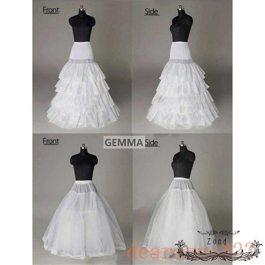 ホワイトパニエ/ブラック/プリンセスライン大人用ウエディングドレス用Aラインロングドレスカーボリュー結婚二次演奏会 |  | 03