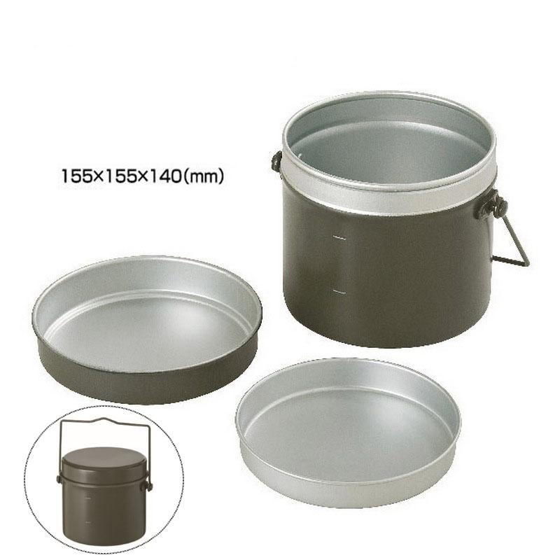 コンパクト飯盒 陸自仕様 コンパクト飯盒 陸自仕様 アウトドア