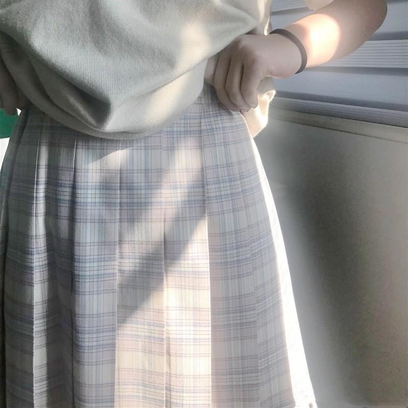 スクールスカート高品質正統派 制服 女子高生 通学 学生服 中学チェック プリーツスカートアジャスター付 S?XL｜miinagolferstore2｜03