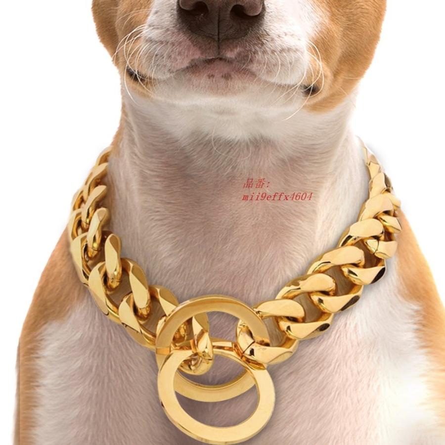 犬 チェーン 首輪 ステンレス トレーニング チョーク スリ ップ 大型 犬 ドッグ ゴールド :mii9effx4604:未衣 - 通販 - Yahoo!ショッピング 犬 チェーン 首輪 ステンレス トレーニング チョーク スリ ップ 大型 犬 ドッグ ゴールド :mii9effx4604:未衣 - 通販 - Yahoo!ショッピング