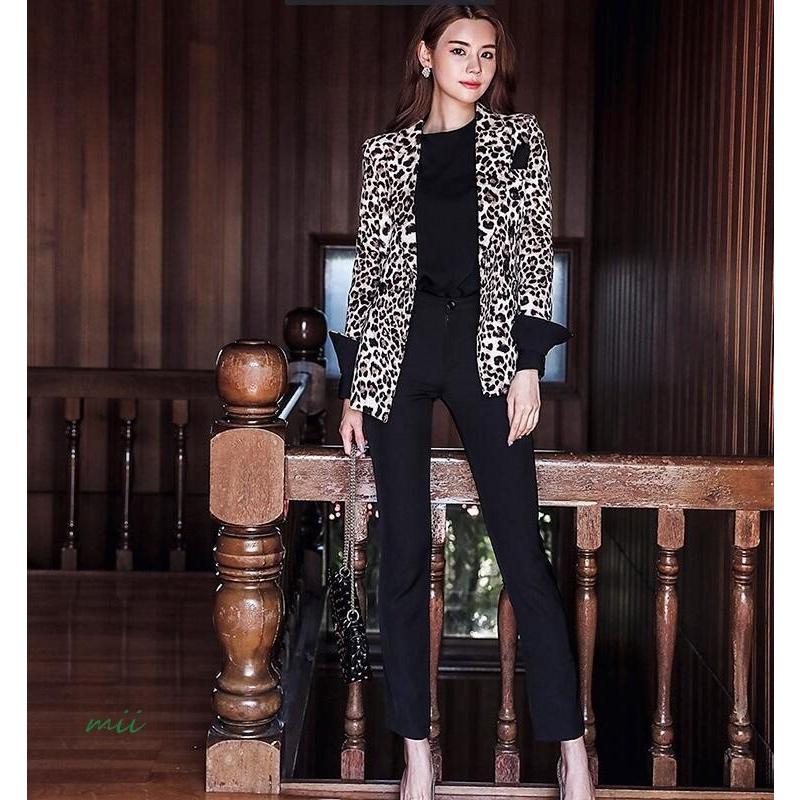 花柄 スキニーパンツ パンツセット ダブルシャケットスーツ 着痩せ Ol 2点セット 長パンツ セレモニースーツ レディース 代30代40代50代 ビジネス 通勤 Pymr Go Th