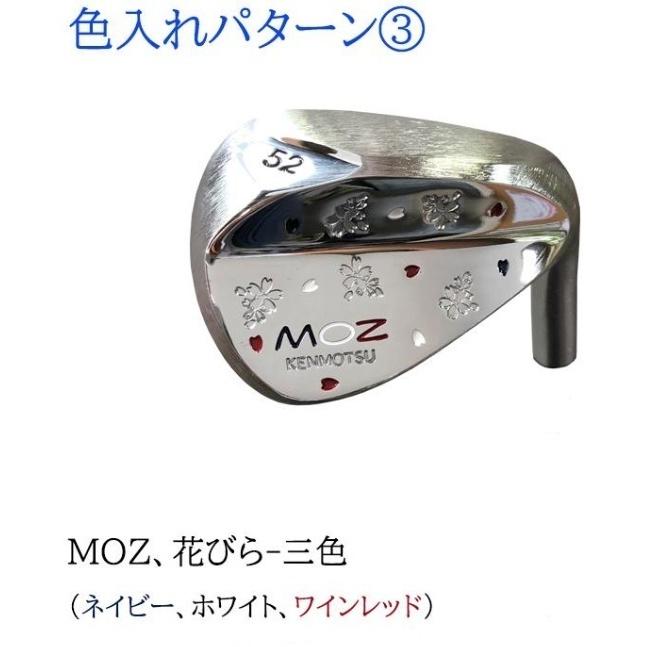 ウェッジ 54度 MOZ 釼持 桜吹雪  KW-1901 ★ロフト 54°/バウンス 10° 軟鉄鍛造  NS PRO950シャフト MADE IN JAPAN HANDMADE　国産_10