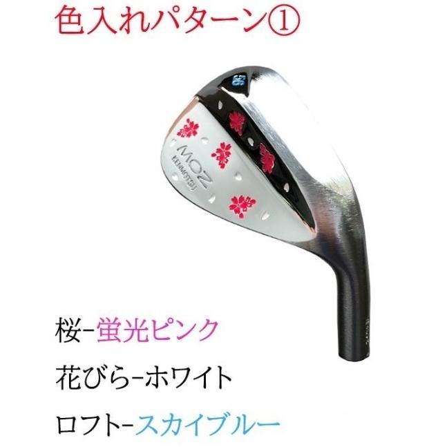 ウェッジ 54度 MOZ 釼持 桜吹雪  KW-1901 ★ロフト 54°/バウンス 10° 軟鉄鍛造  NS PRO950シャフト MADE IN JAPAN HANDMADE　国産_8