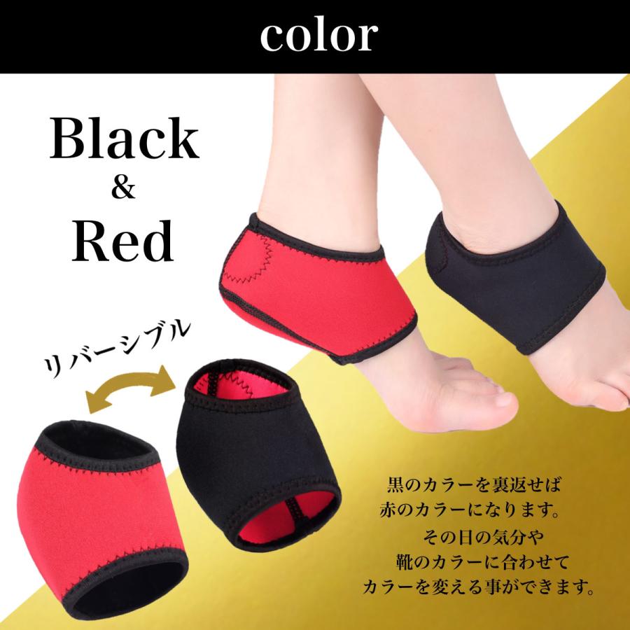 かかとサポーター 4セット8枚入 かかと保護 かかとガード かかとケア 
