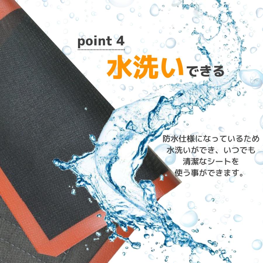 クッキングシート 2枚セット ベーキングマット オーブンシート マット