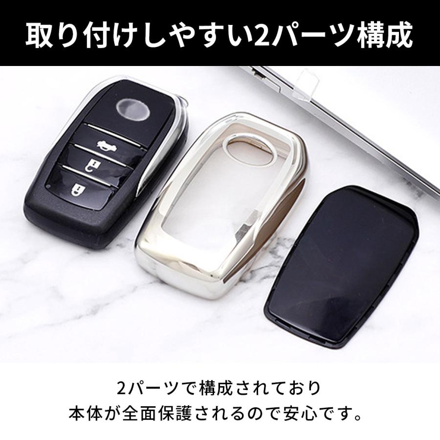 スマート キー ケース シエンタ10系 ヴェルファイア30系 トヨタ TOYOTA