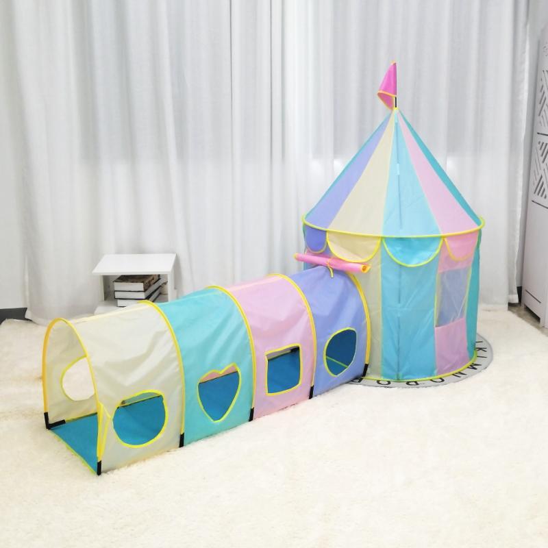 キッズテント お庭やピクニックに 入園祝い プレゼント ボールハウス 女の子 子供 テント パステルカラー バスケットゴール ハウス 運動 誕生日 出産祝 23c7-ABC_11
