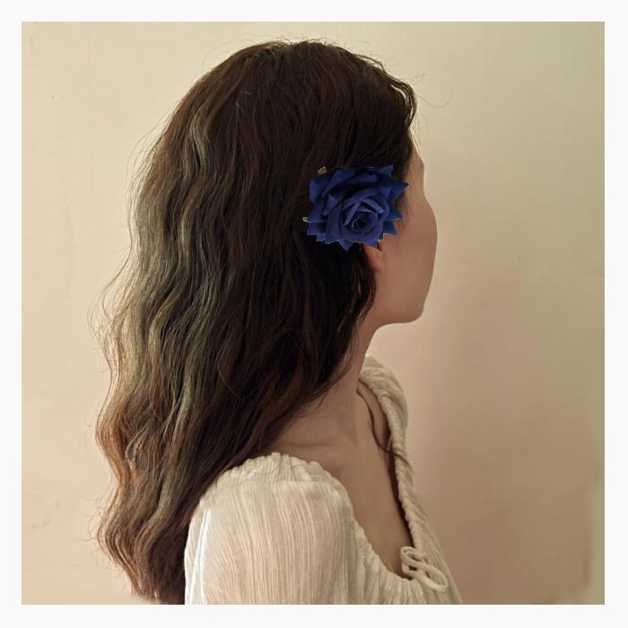 4点セット ヘアアクセサリー【ブラック】ヘアコーム ダンス ヘッド