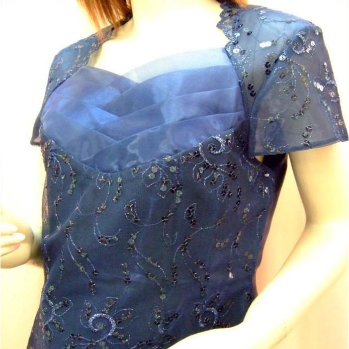 大きいサイズ パーティードレス【ホワイト XL】コーラス レディース ファッション 半袖 ツーピース ロングドレス  601-p3-0 |  | 02