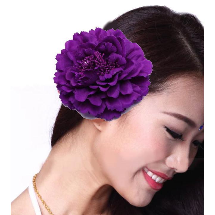 2way ヘッドドレス ヘアアクセサリーコサージュ 大きい 花 クリップ 髪飾り ダンス衣装 和風 浴衣 結婚式 卒業式 Cy166 ランキング総合1位