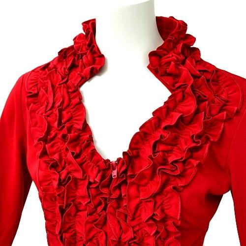 CANDELA フラメンコ トップス 赤 M CANDELA フラメンコ トップス 赤 M CANDELA フラメンコ トップス