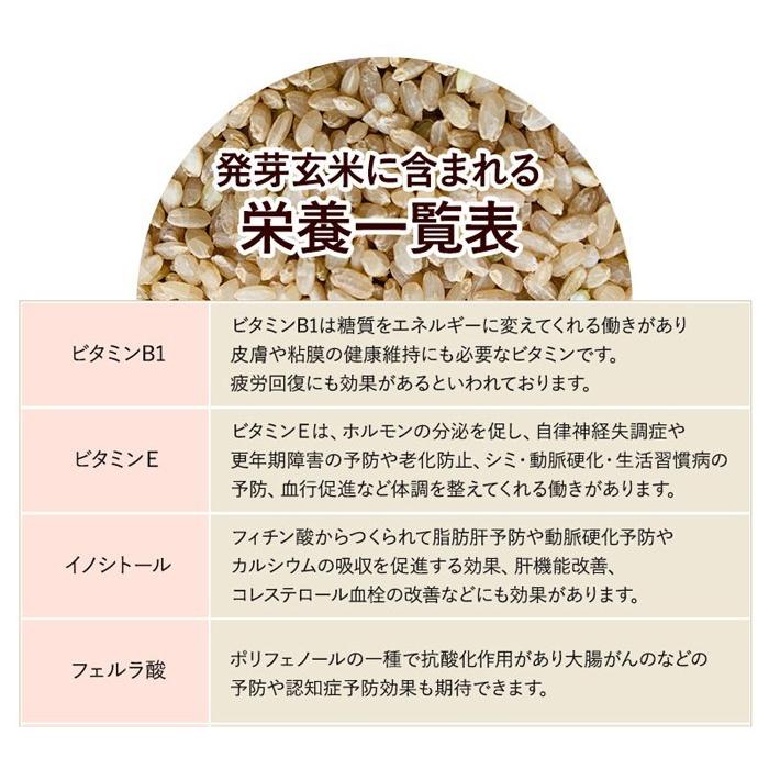 コシヒカリ 発芽玄米 無農薬・無化学肥料 コシヒカリ「特選」3Kg 無