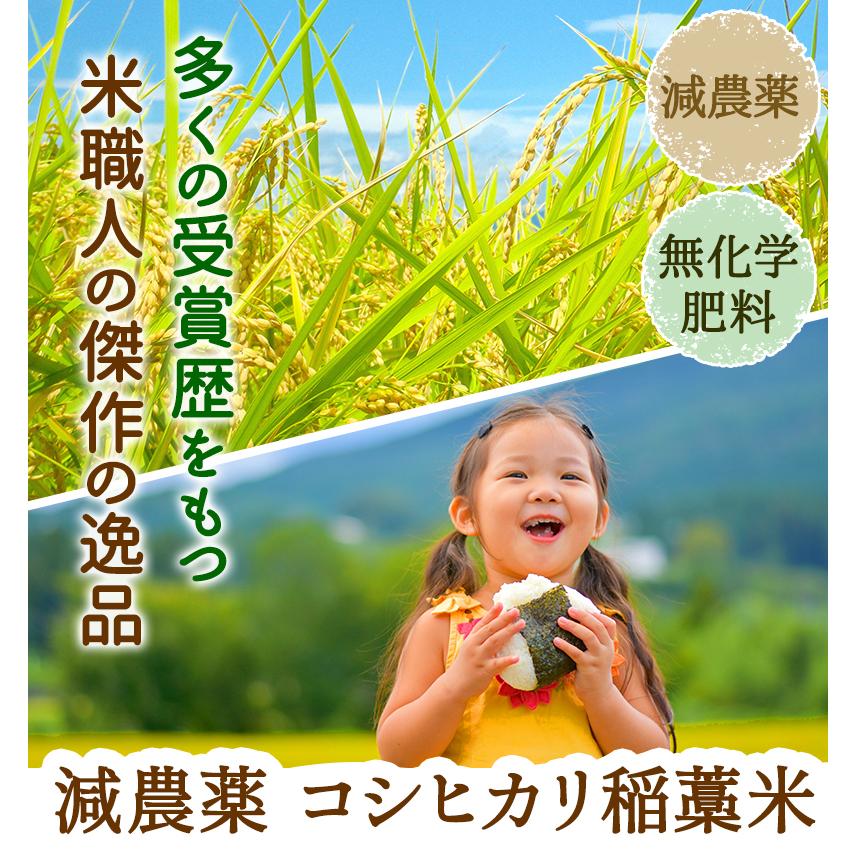 おまけ付き　コシヒカリ　福井県産　特別栽培米　10kg 5kg ×2 単一米 コシヒカリ 米 10kg（5kg×2） 「稲藁米」特別栽培米 減農薬