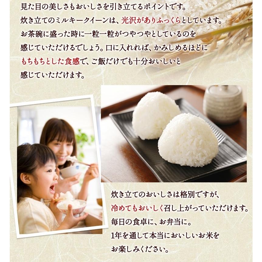 ミルキークイーン 無農薬 玄米 米 10kg(5kg×2）無農薬