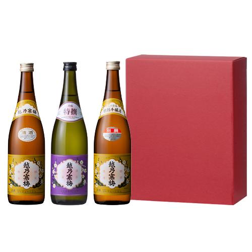 越乃寒梅 日本酒 お酒 プレゼント ギフト 飲み比べ 越乃寒梅飲み