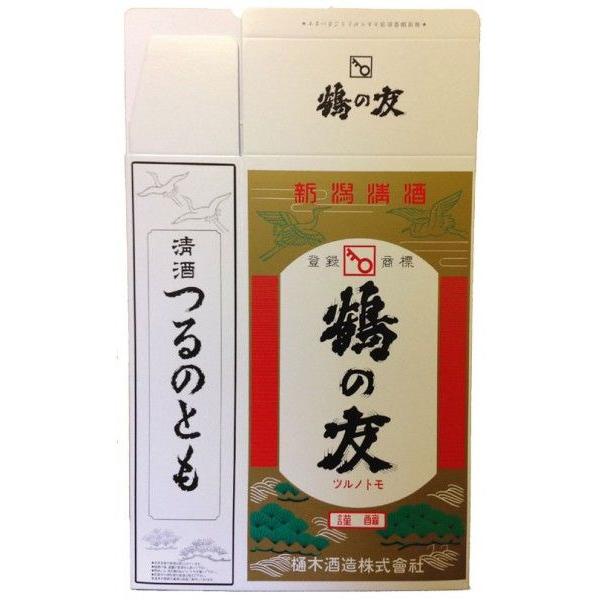 鶴の友 1800ml 2本用 化粧箱｜mikami-saketen