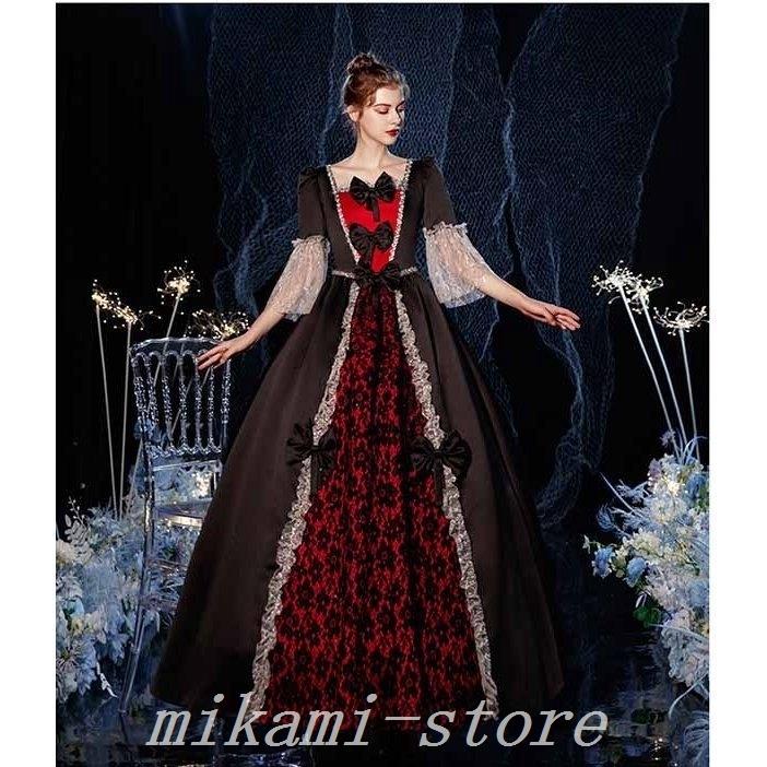 史上一番安い 貴婦人 貴族 ドレス 中世ヨーロッパ お姫様 女王様 ロング丈 カラードレス 豪華 ステージ衣装 舞台 王族服 プリンセスライン オペラ声楽 学園祭 文化祭 パーティー 演奏会 発表会 演劇 撮影 コスチューム ハロウィン パニエ追加可 Df070t2t2x2 高品質新作