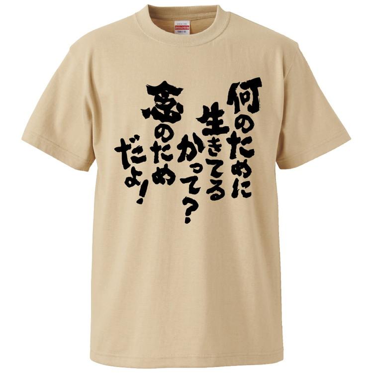 おもしろTシャツ 何のために生きてるかって？念のためだよ ギフト