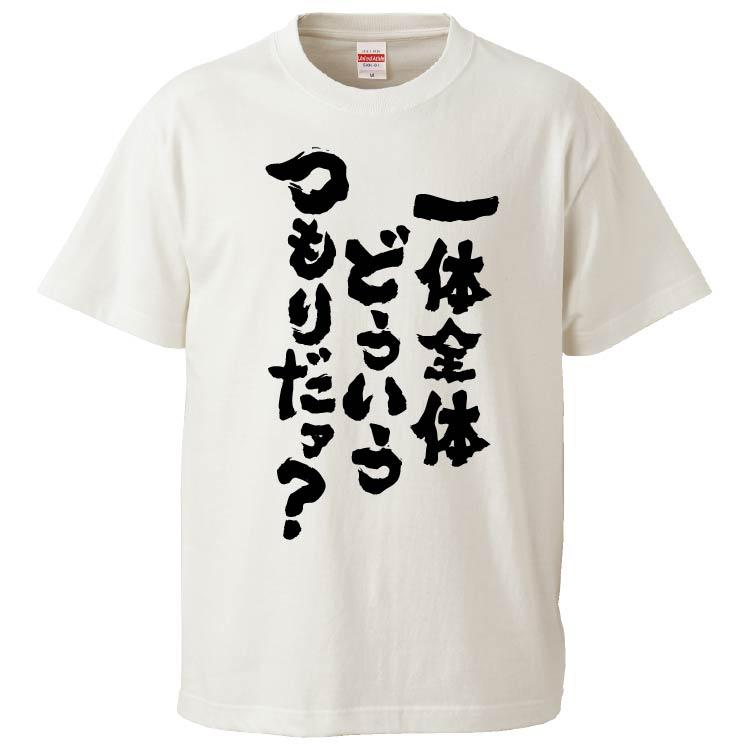 おもしろTシャツ 一体全体どういうつもりだァ？ ギフト プレゼント