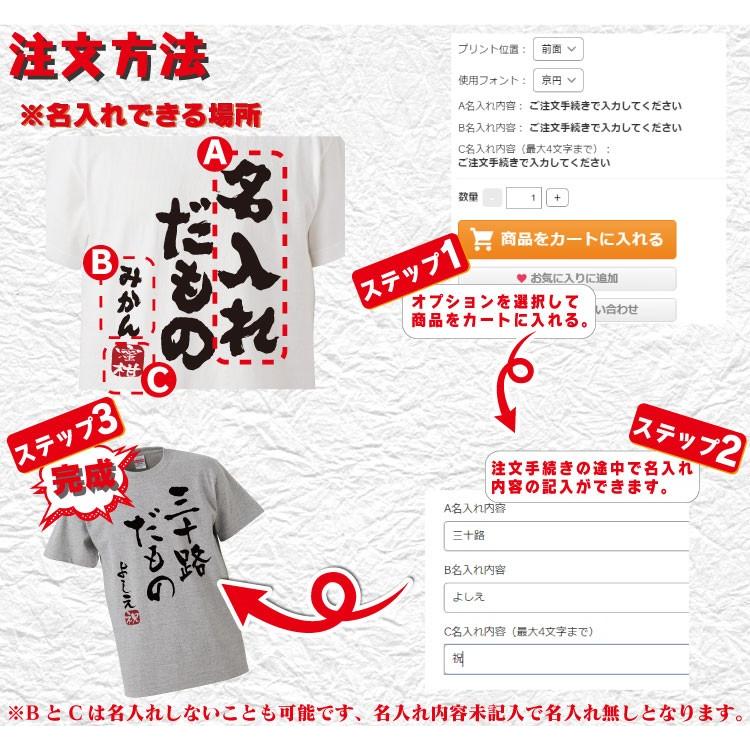 名入れ Tシャツ オリジナル だもの おもしろ tシャツ 名言 みつを 
