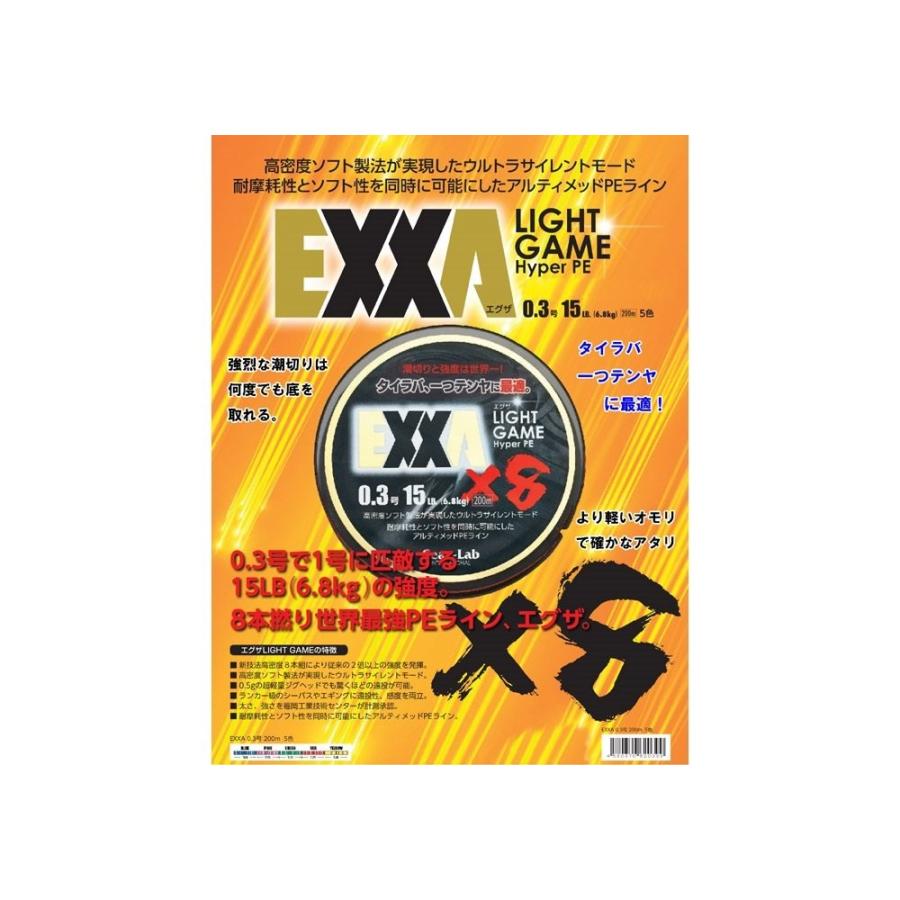 超大特価 Gear Lab ギアラボ Peライン Exxa 0m 0 3号 15lb 6 8kg 8本 5色 鳳物販 通販 Yahoo ショッピング 最新情報 Alqadam Uz