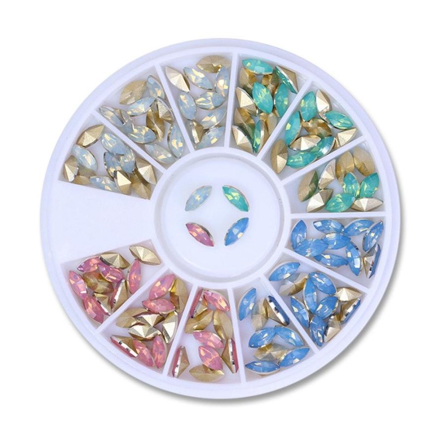 Born Pretty デコパーツ 9個セット ラインストーン メタルスタッズ スライスパーツ ネイルデコレーション レジン 封入 素材 Revoke Teslathemes Com