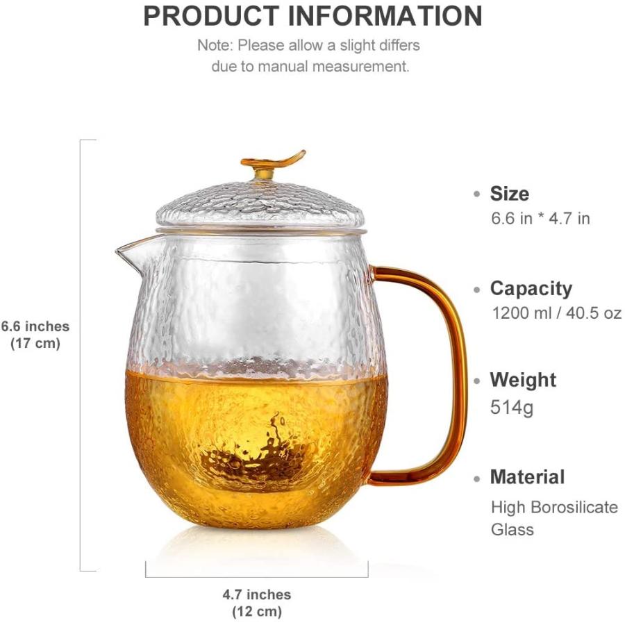 ティーポット 耐熱ガラス 10ml 直火対応 丸い形急須 ガラスティーポット かわいい 緑茶 紅茶ポット 012 鳳物販 通販 Yahoo ショッピング