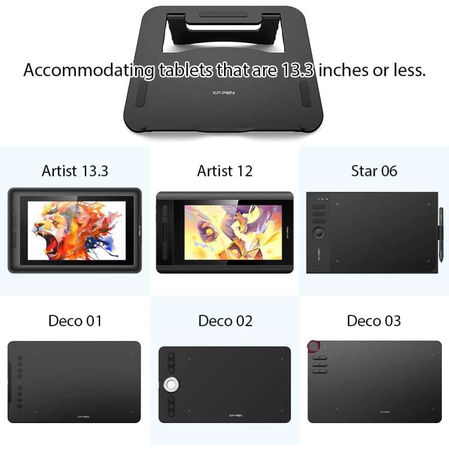 Xp Pen スタンド Artist液タブ タブレット スタンド 10 13インチ用 液晶ペンタブレット スタンド Ac42 鳳物販 通販 Yahoo ショッピング