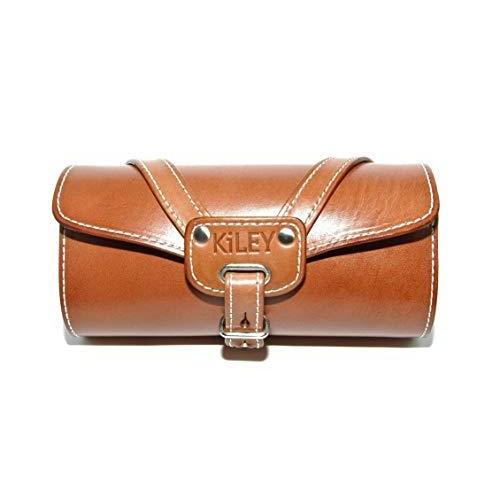 好評 Kiley キーレイ おしゃれでかわいい 本革 自転車 サドルバッグ 牛革 レザーバッグ カウハイドレザー Lm 559 ブラウン 新発 Zoetalentsolutions Com