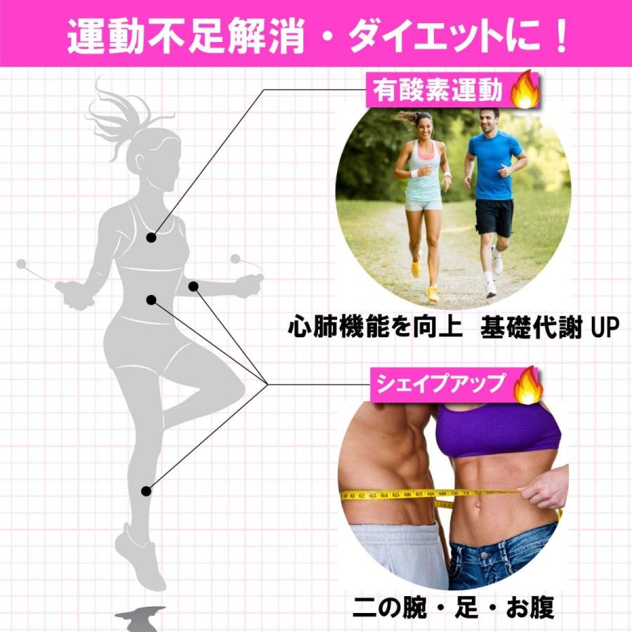 Amarexs 2way エア縄跳び なわとび ダイエット トレーニング 大人用子供用 黒 ウエイト付き 20201008112348 00449 鳳物販 通販 Yahoo ショッピング