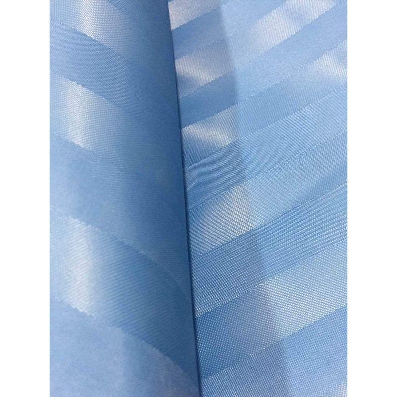 豪華な豪華なSL ホテル仕様 シャワーカーテン ストライプ 防水 防滴 加工 選べる 5色 2サイズ (180×200, ブルー) シャワーカーテン 