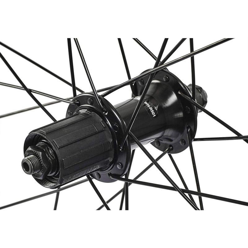 シマノ(SHIMANO) ロードホイール WH-R501-P 700C 前後セット ブラック
