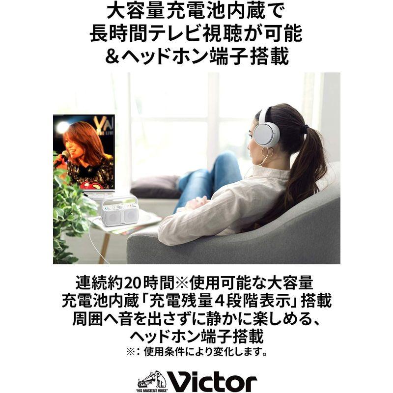 JVCケンウッド Victor SP-A900-W 手元テレビスピーカー ワイヤレス