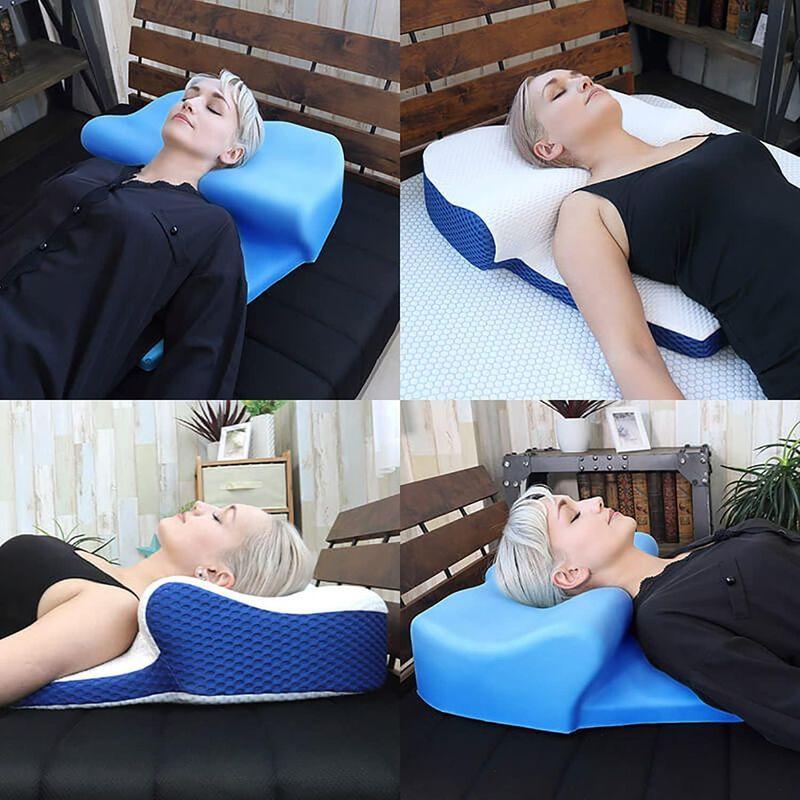 正規品　マットレスピロー　ミトラ 楽天市場】枕 猫背 巻き肩 BlueBlood Mitra 胸を開く枕 肩 首