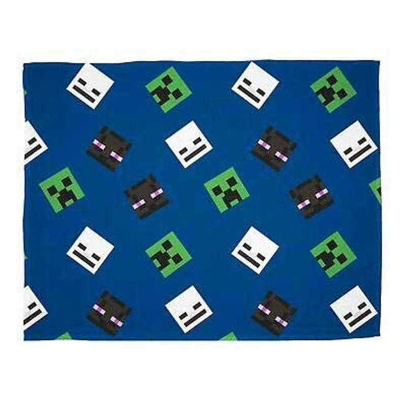 6546 マインクラフト Minecraft フリース ブランケット 毛布 ひざ掛け 100cm x 150cm 並行輸入品