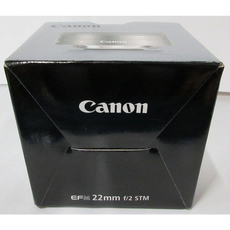 Canon 単焦点広角レンズ EF-M22mm F2 STM シルバー ミラーレス一眼対応