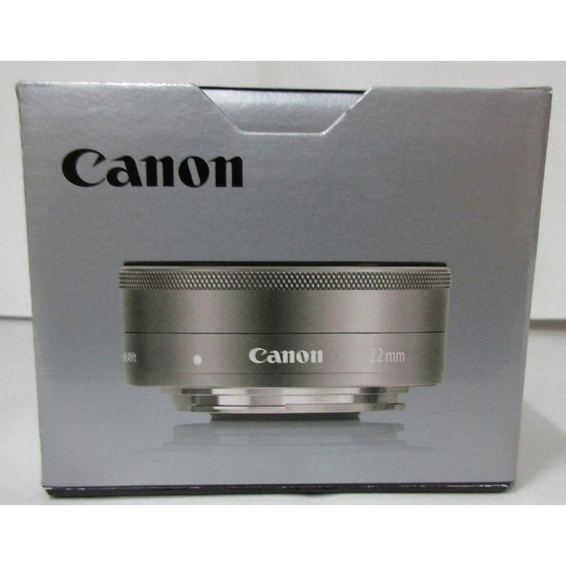 Canon 単焦点広角レンズ EF-M22mm F2 STM シルバー ミラーレス一眼対応