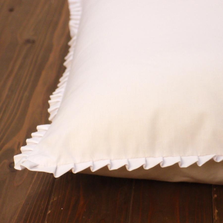 座布団カバー(白)、綿100%、59×63cm(八端判)10枚組、日清紡