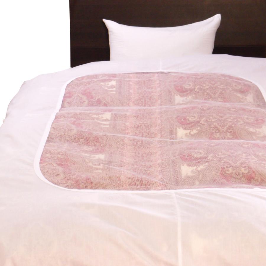 羽毛布団　シングルサイズ　布団カバー　無印良品 掛け布団カバー シングルサイズ 150×200cm 白 無地 ネット張り TC186本