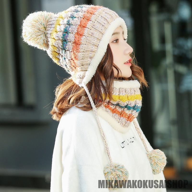 anuans ノベルティ ニット帽&アームウォーマー brown anuans ノベルティ カシミア100%ニット帽&アームウォーマー ブラウン