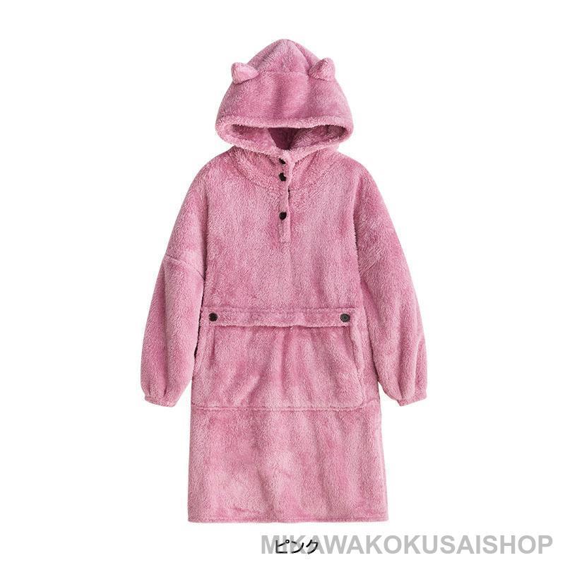 ❤︎値下げしました❤︎ ルロロマニック　パーカー　部屋着　ルームウエア　ふわもこ ❤︎値下げしました❤︎ ルロロマニック パーカー 部屋着 ルーム